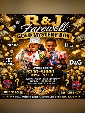👑👑👑 R& J’s Farewell Gold Mystery Box 👑👑👑 (June 30th- last day)